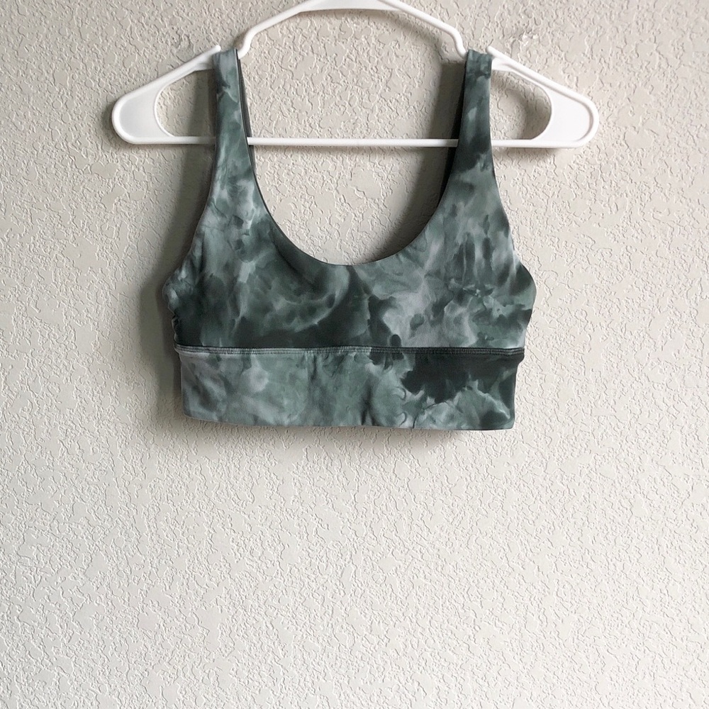Lululemon Align Reversible Sports Bra A/B Diamond Dye Starlight Smoked Spruce 6